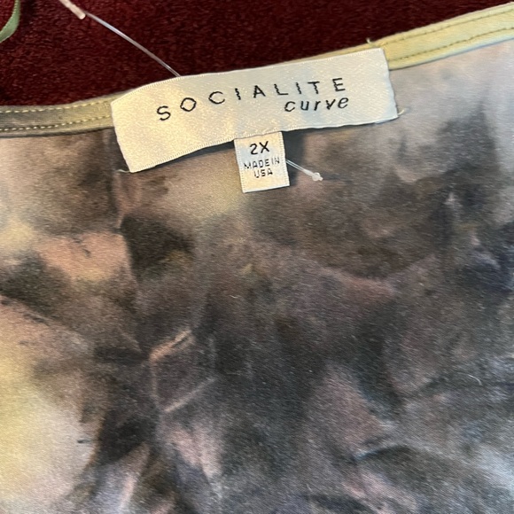 Socialite Curve Tie Dye bodysuit - Picture 3 of 6